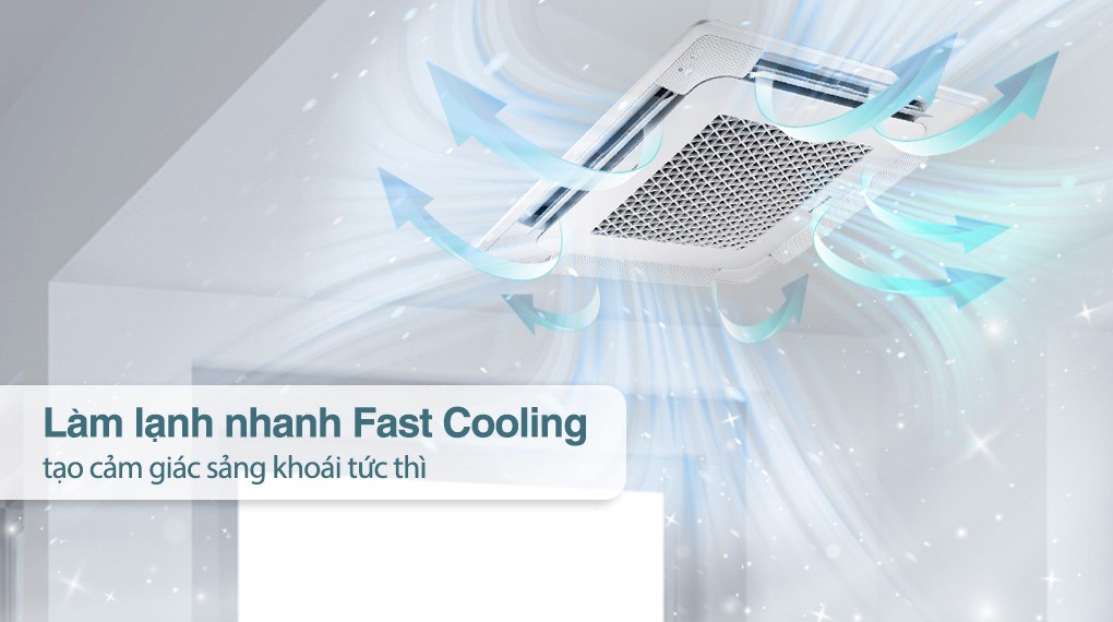 Máy Lạnh Âm Trần Daikin- Đa Hướng Thổi Cao Cấp- Inverter- 2.0HP- FCF50CVM/RZF50CV2V