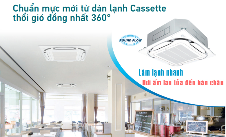 ​    ​Máy Lạnh Âm Trần Daikin- Đa Hướng Thổi Cao Cấp- Inverter- 2.5HP- FCF60CVM/RZF60CV2V