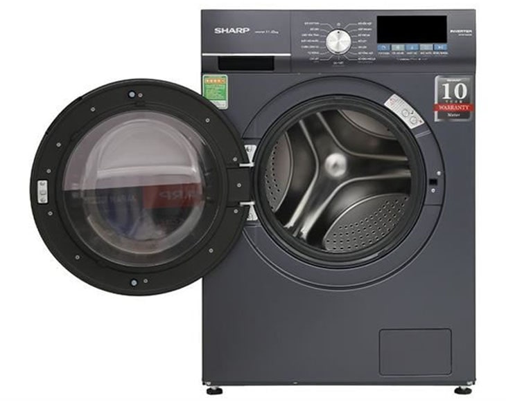  Máy giặt Sharp Inverter 11kg ES-FM110CB-SB