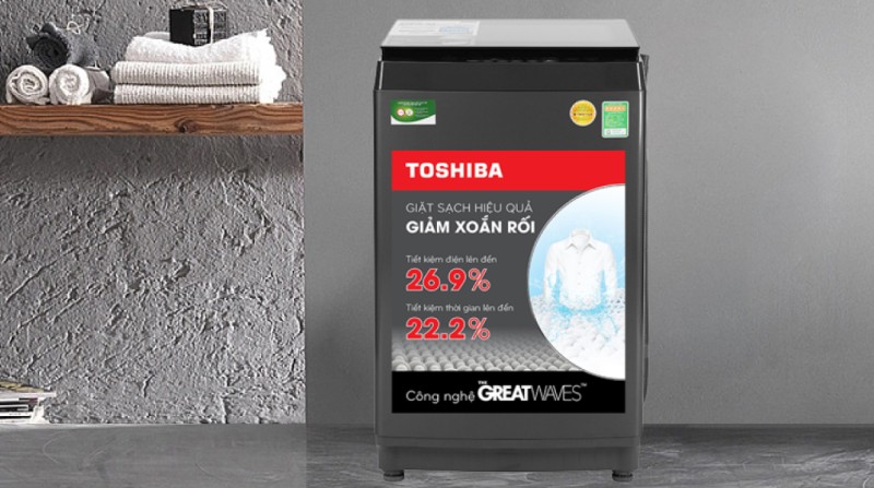Máy giặt Toshiba Inverter 9.0 kg AW-DK1000FV(KK)