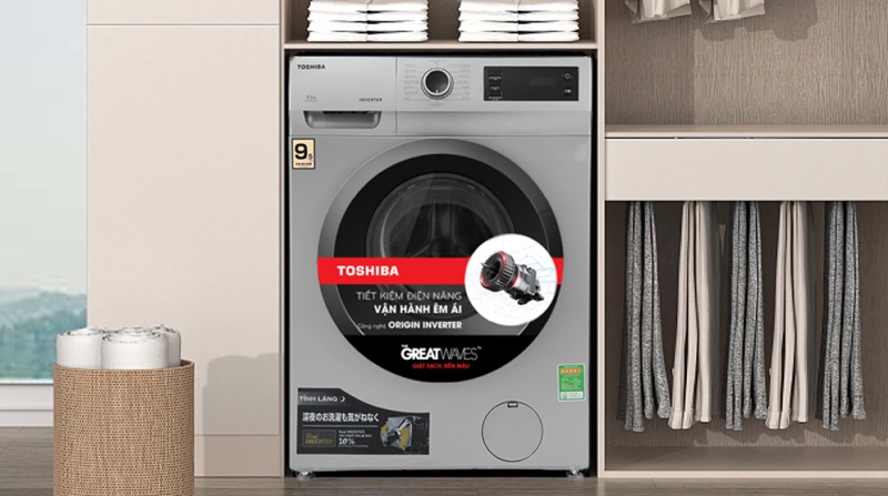 Máy giặt Toshiba Inverter 9.5 Kg TW-BK105S3V(SK)