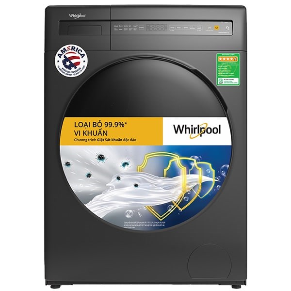 Máy giặt Whirlpool FreshCare Inverter 9 kg FWEB9002FG