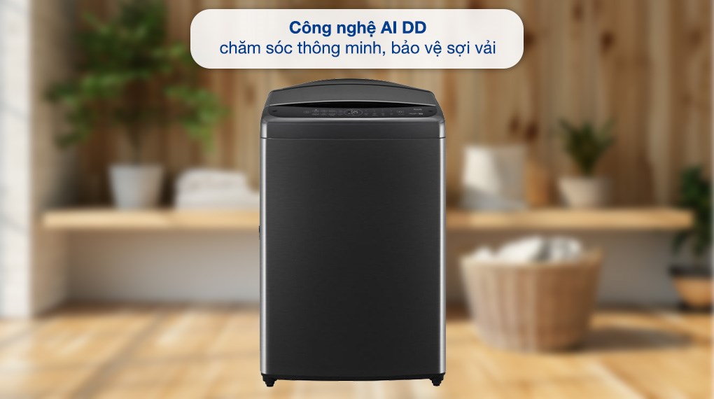 Máy giặt lồng đứng LG Inverter 19kg TV2519SV7J