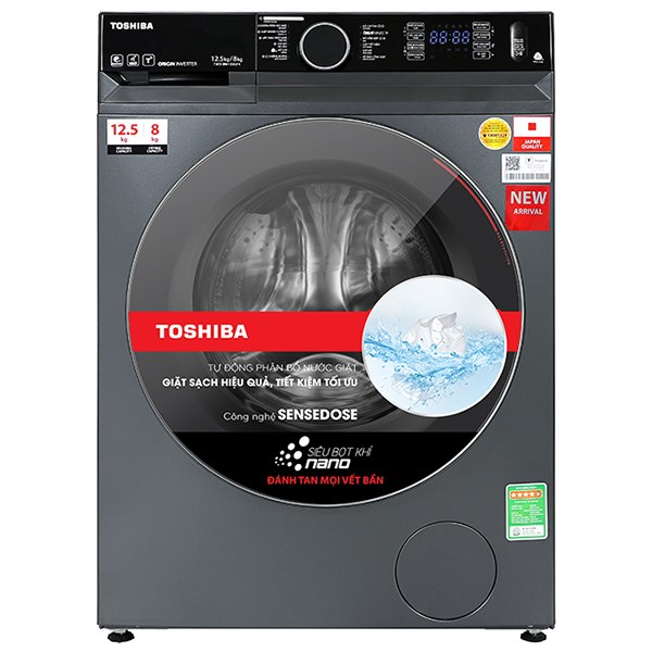 Máy giặt sấy Toshiba | TWD-BM135GF4V(MG) 12.5 kg