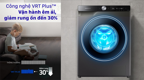 Máy giặt thông minh Samsung AI Inverter 10kg WW10T634DLX/SV