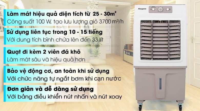Máy làm mát không khí Kangaroo KG50F62