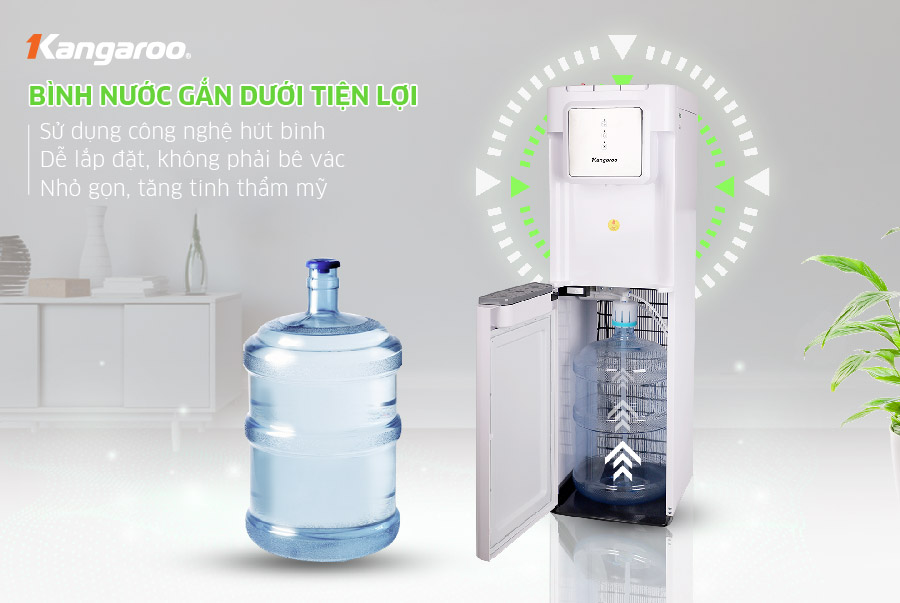 Máy làm nóng lạnh nước uống Kangaroo KG60A3