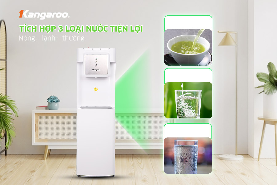 Máy làm nóng lạnh nước uống Kangaroo KG60A3