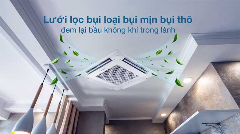 Máy lạnh Âm trần Cassette 4 Hướng Samsung Inverter 2 HP AC052TN4DKC/EA