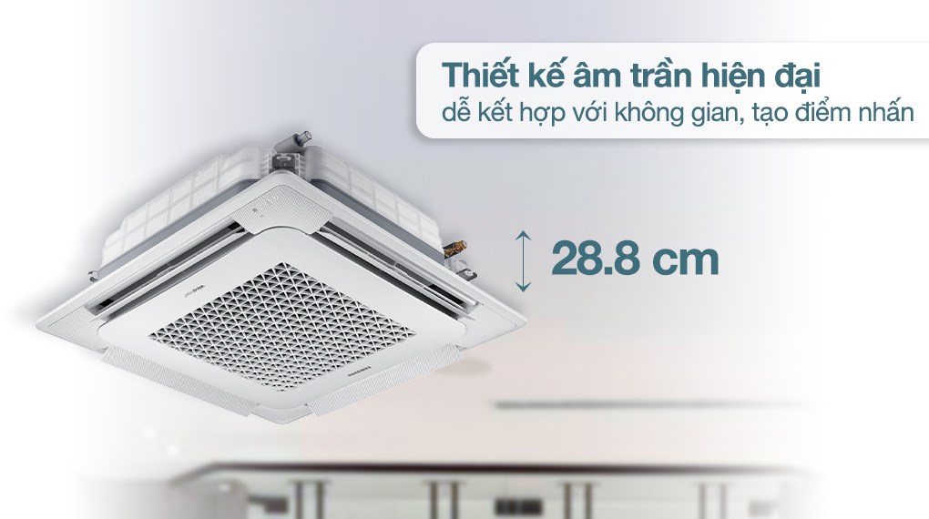 Máy lạnh Âm trần Cassette 4 Hướng Samsung Inverter 4 HP AC100TN4DKC/EA