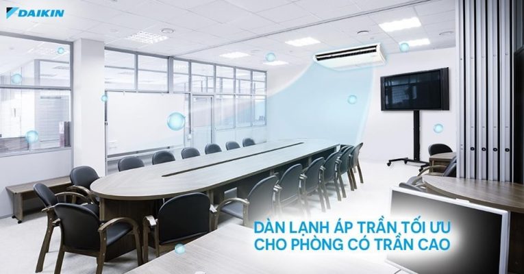Máy lạnh áp trần Daikin Inverter 3 HP FHFC71DV1/RZFC71DVM 1 pha