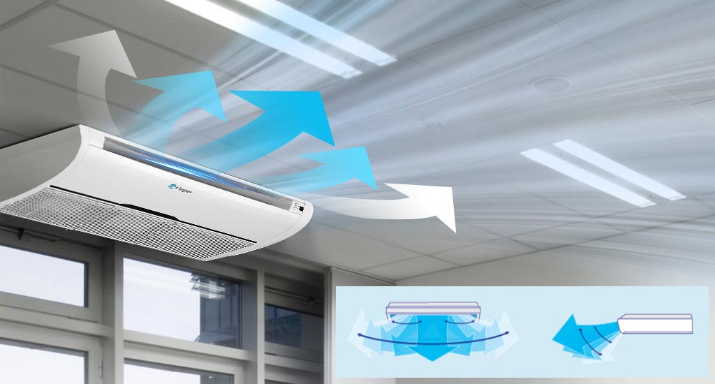 Máy lạnh áp trần Mitsubishi Heavy Inverter 2 HP FDE50YA-W5