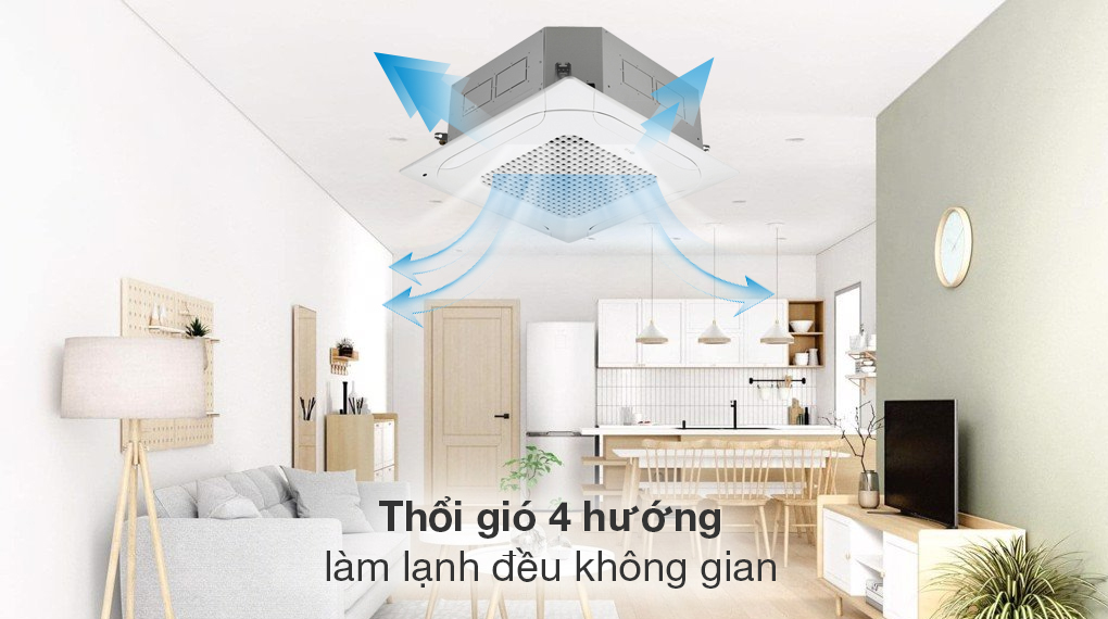 Máy lạnh âm trần 4 hướng LG Inverter 4 HP ZTNQ36GNLA0