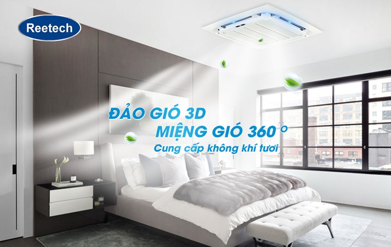 Máy lạnh âm trần Reetech RGT48/RC48 (3Þ)