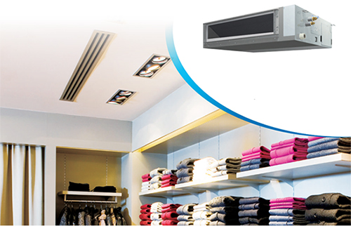 Máy lạnh âm trần nối ống gió Daikin Inverter 4HP FBFC100DVM9/RZFC100DY1 3 pha