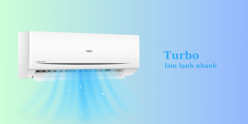 Máy lạnh Aqua Inverter 1.5HP AQA-RV13ME