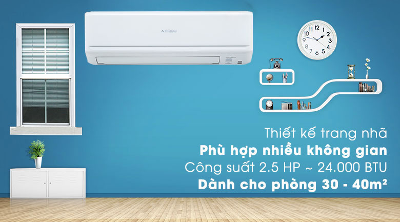 Máy lạnh Mitsubishi Heavy Inverter 2.5HP SRK/SRC24YW-W5