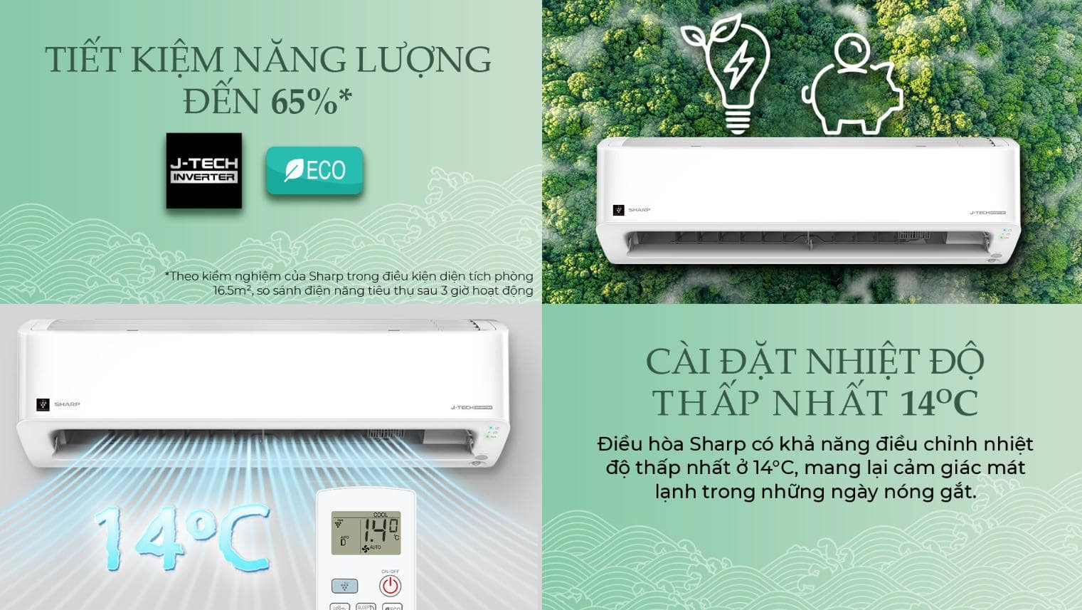Máy lạnh Sharp Inverter 1.5 HP AH-X13CEWC (Mẫu mới 2025)