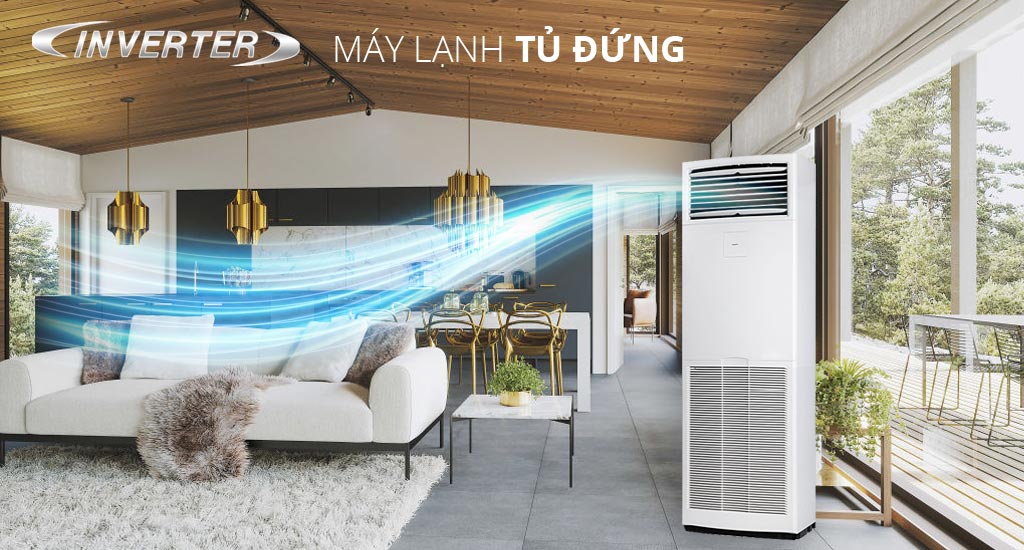 Máy lạnh tủ đứng Daikin Inverter 5.5HP FVA140AMVM/RZF140CVM 1 pha