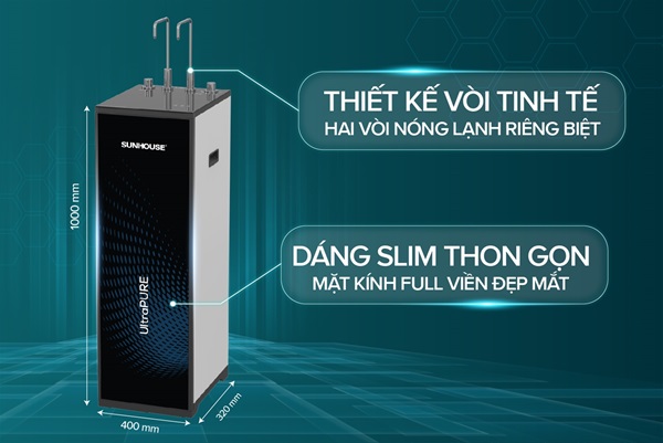 Máy lọc nước RO UltraPURE SUNHOUSE 10 LÕI SHA8692K