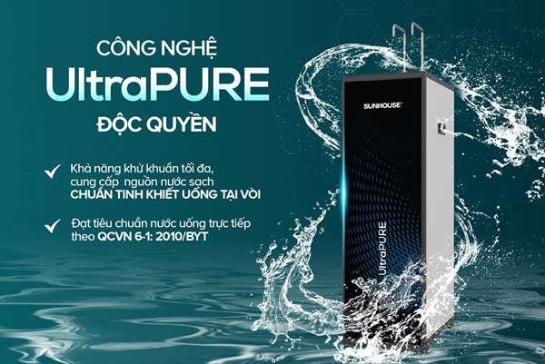 Máy lọc nước RO UltraPURE SUNHOUSE 10 LÕI SHA8692K