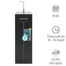 Máy lọc nước R.O 10 lõi SUNHOUSE SHA88113K