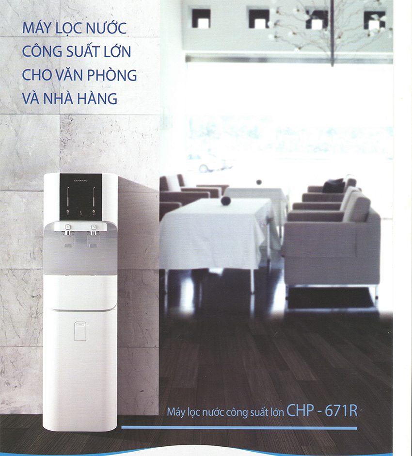 Máy lọc nước nóng lạnh Coway CHP-671R