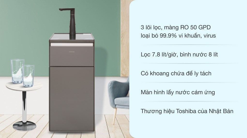 MÁY LỌC NƯỚC TOSHIBA RO TWP-N1843SV(T)