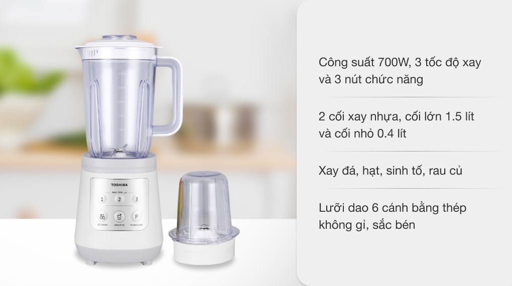 MÁY XAY SINH TỐ TOSHIBA BL-70PR1NV