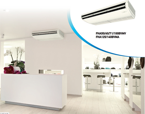 Máy lạnh áp trần Daikin inverter 4HP FHA100BVMV/RZF100CYM -3 pha