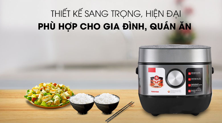 NỒI CƠM ĐIỆN CAO TẦN TOSHIBA RC-18IP1PV
