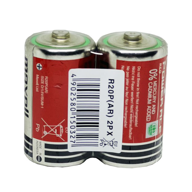 Pin đại D 1.5V Maxell R20P(AR) 2P: Nguồn năng lượng mạnh mẽ, bền bỉ, giá tốt, phù hợp cho thiết bị công suất lớn.  Công nghệ than-carbon, nguồn năng lượng mạnh mẽ. Tuổi thọ cao, sử dụng lâu dài, tiết kiệm chi phí. Đóng gói dạng vỉ 2 viên, tiện lợi. Phù hợp với nhiều thiết bị điện tử công suất lớn. Giá tốt, hàng chính hãng. Với chất lượng ổn định và giá thành cạnh tranh, pin đại D 1.5V Maxell R20P(AR) 2P là lựa chọn hàng đầu cho các thiết bị điện tử công suất lớn của bạn.
