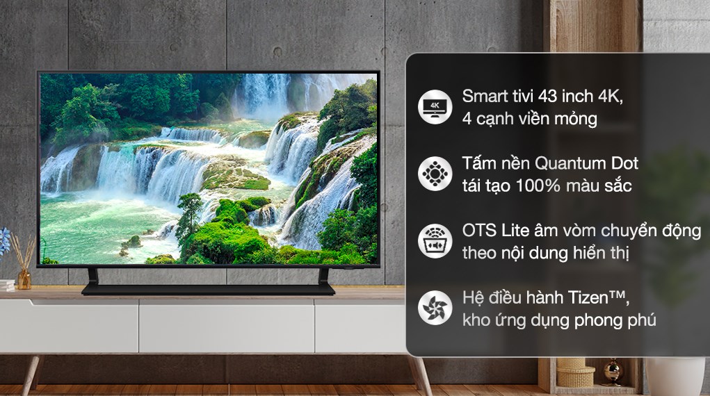 QLED Tivi 4K Samsung 43Q60D 43 inch Smart TV