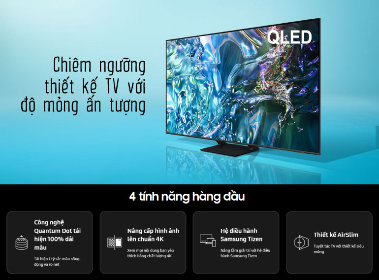 QLED Tivi 4K Samsung 55Q60D 55 inch Smart TV