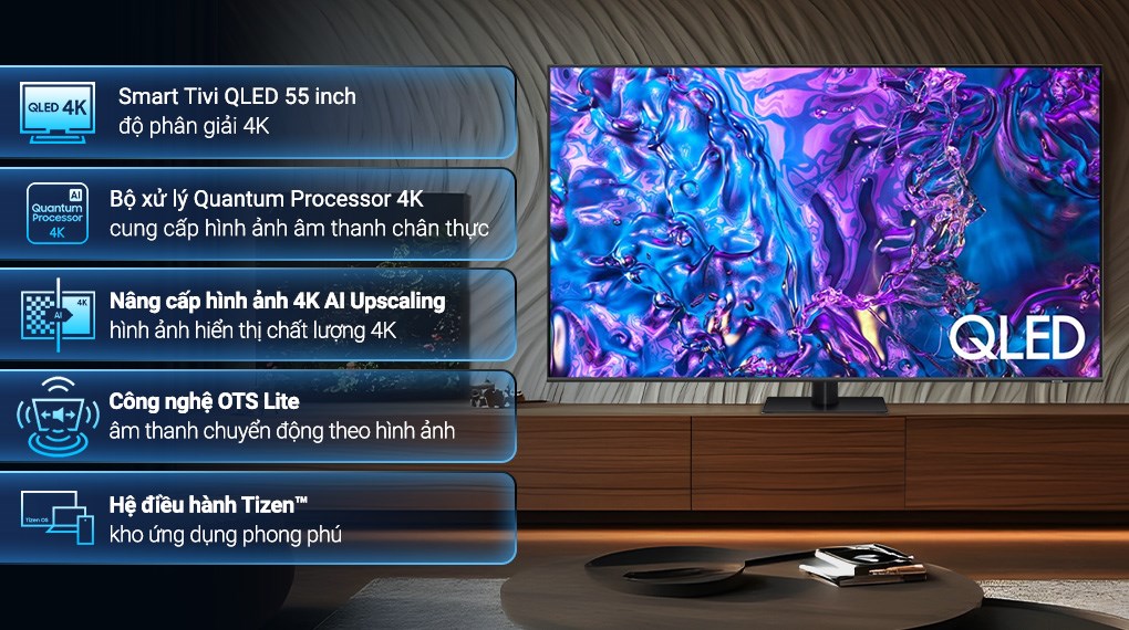 QLED Tivi 4K Samsung 55Q70DA 55 inch Smart TV