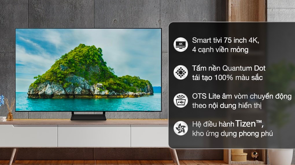 QLED Tivi 4K Samsung 75Q60D 75 inch Smart TV