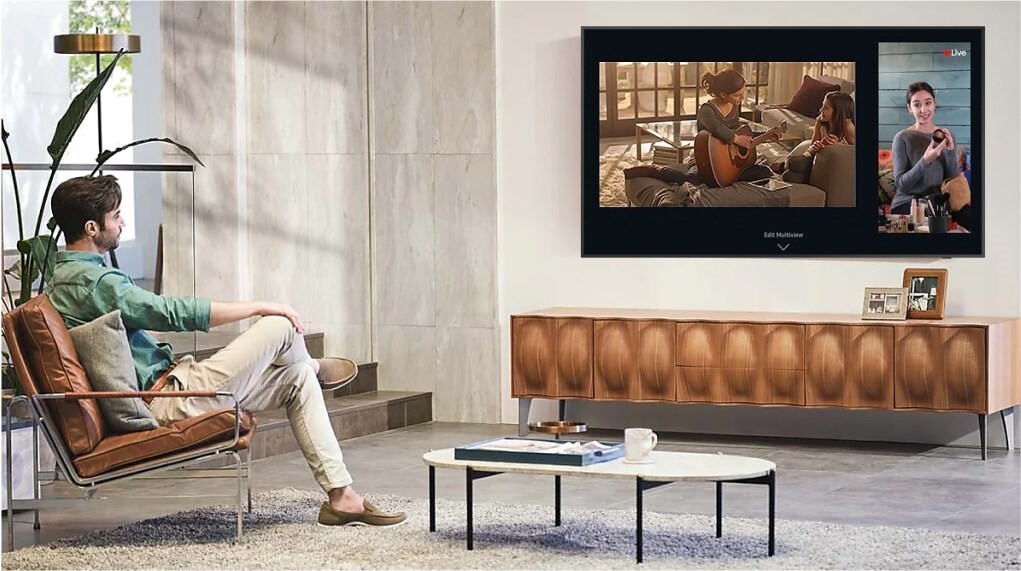 QLED Tivi Khung Tranh Samsung 4K 55 inch 55LS03D Lifestyle TV
