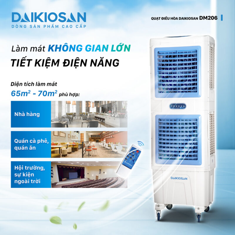 Quạt điều hòa Daikiosan DM206