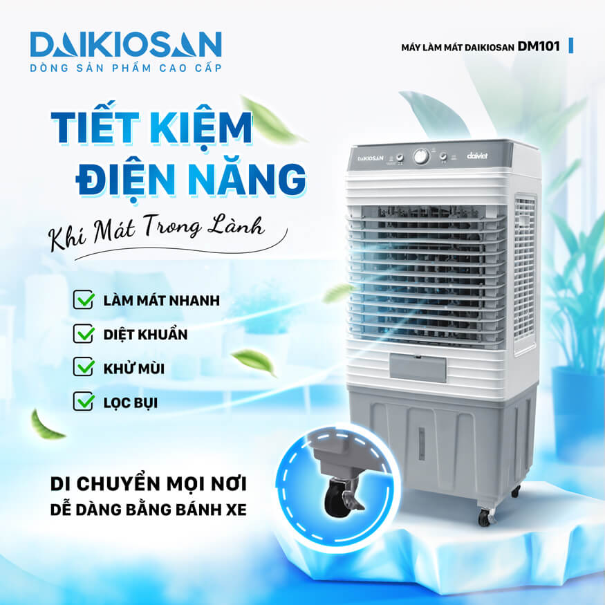 Quạt làm mát Daikiosan DM101