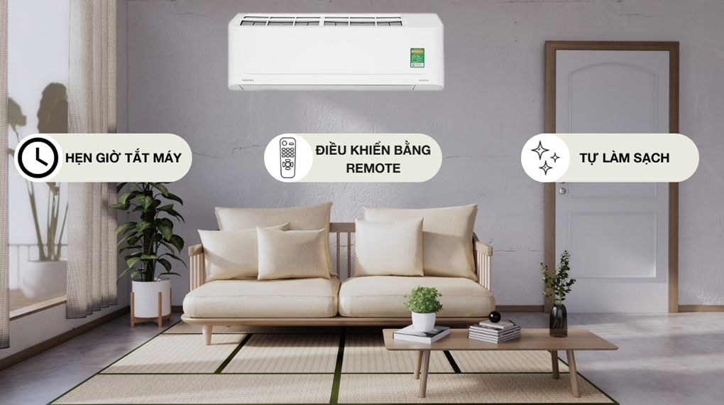 Máy lạnh Toshiba Inverter 2.5 HP RAS-H240S5KCV2G-V