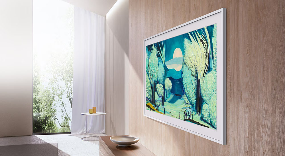 Smart Tivi Khung Tranh The Frame QLED Samsung 4K Vision AI 75 Inch QA75LS03FKXXV