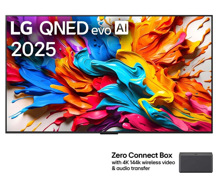 Smart Tivi LG AI MiniLed Evo QNED 4K 65 inch 65QNED9MASA (Model 2025)