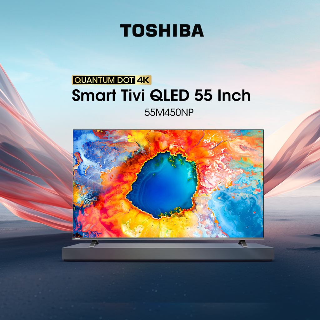 Smart Tivi QLED 4K Toshiba 55 inch 55M450NP