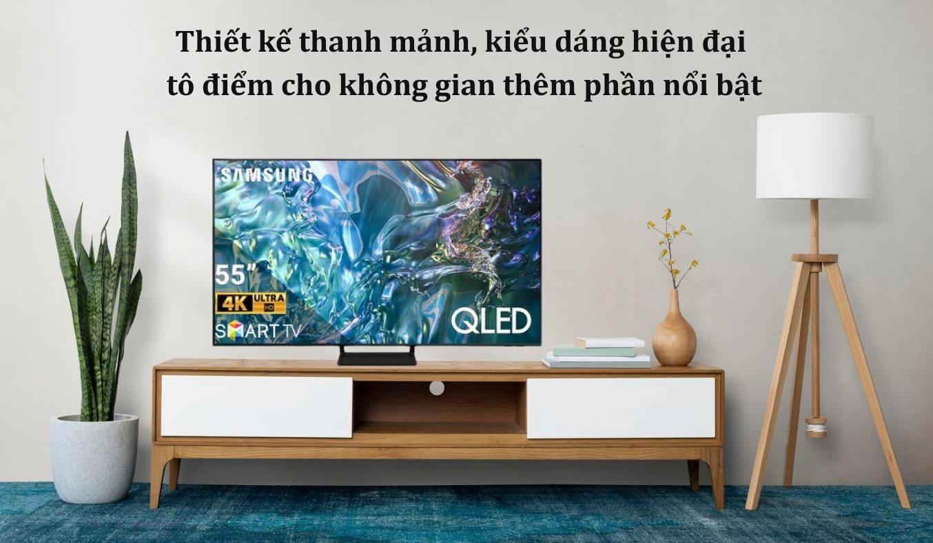 Smart Tivi QLED Samsung 4K 55 Inch QA55Q60D