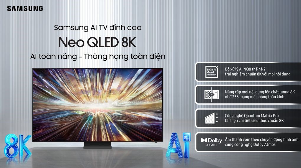 Smart Tivi Samsung Neo QLED 8K 65 Inch QA65QN800D