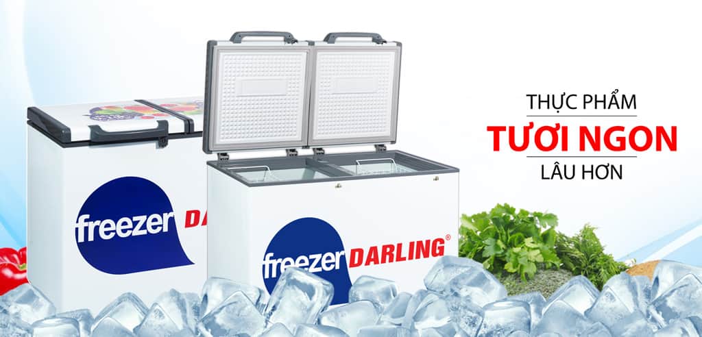 TỦ ĐÔNG DARLING 270 LÍT DMF-3799 AX-1