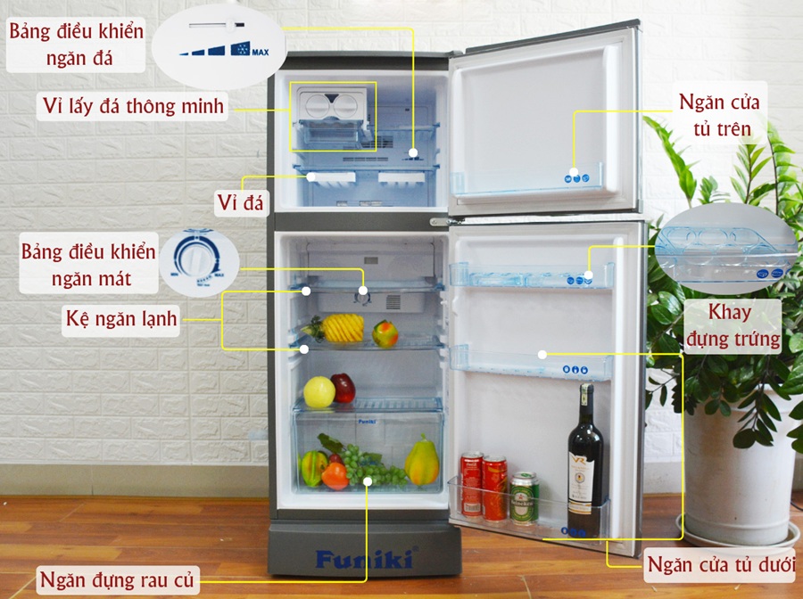 TỦ LẠNH FUNIKI FR-126ISU