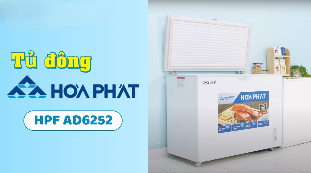 Tủ Đông Hòa Phát 252 lít HPF AD6252