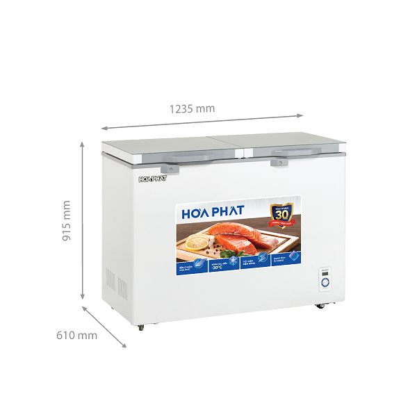 Tủ Đông Mát Hòa Phát 245 Lít HPF BD6245.T1