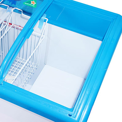 Tủ Đông Mặt Kính Cong Sanaky 260lít VH-382K